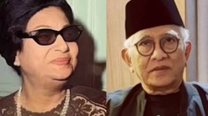 Umi Kultsum (kiri), Sang Legenda dan Gus Mus. (Foto: Fa Vidi/Ngopibareng.id)