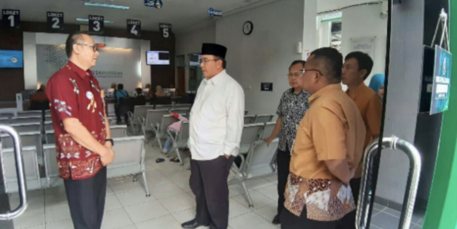 Kunjungan Walikota Tasikmalaya ke kantor BPJS Kesehatan. (Foto: BPJS Kesehatan)