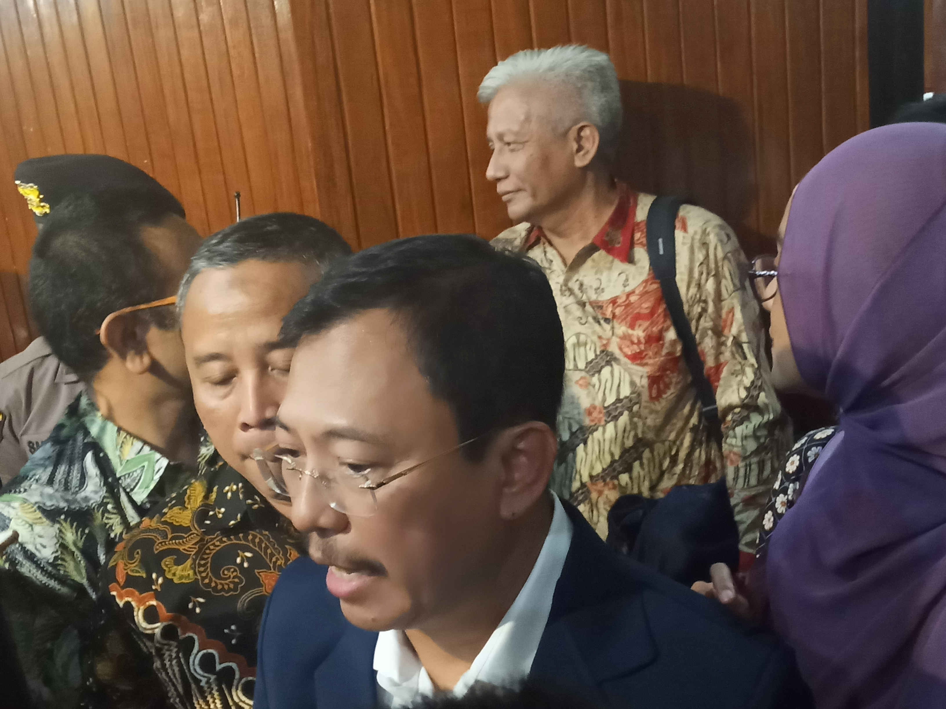 Menteri Kesehatan RI, Terawan Agus Putranto saat ditemui di Gedung Widyaloka, Universitas Brawijaya, Malang, Jawa Timur (Foto: Lalu Theo/Ngopibareng.id)