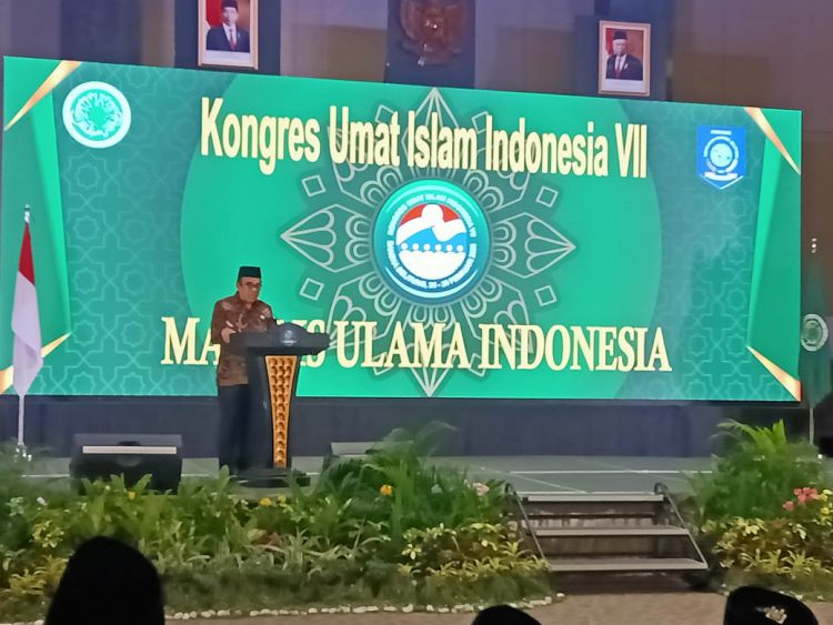 Menteri Agama RI Fachrur Razi dalam KUII. (Foto:Istimewa)