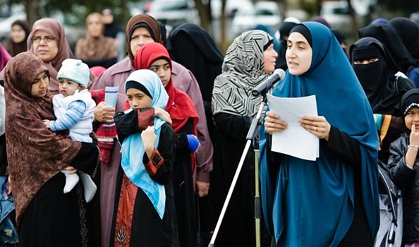 Kaum Muslimah di berbagai negara bangkit. (Foto: Istimewa)