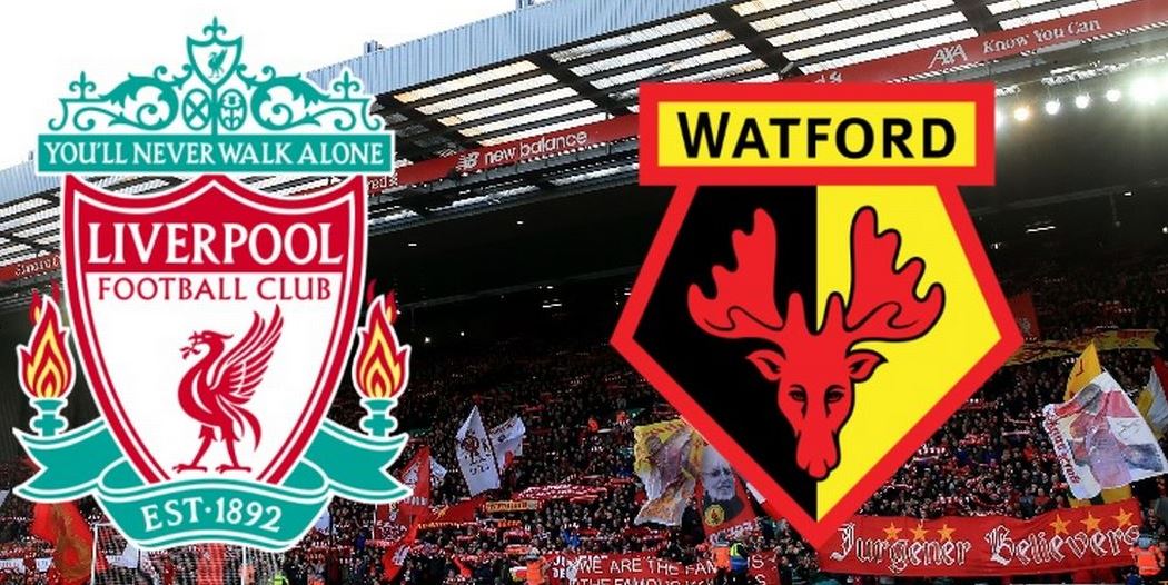 Liverpool versus Watford. (Foto: Twitter)