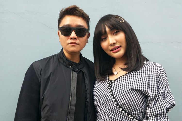 Lucinta Luna dan kekasihnya, Abash, sebelum diciduk kasus narkoba. (Foto: Instagram)