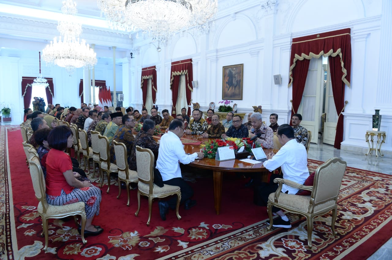 Audiensi KAGAMA dengan Presiden Jokowi di Istana Negara. (Foto: Istimewa) 