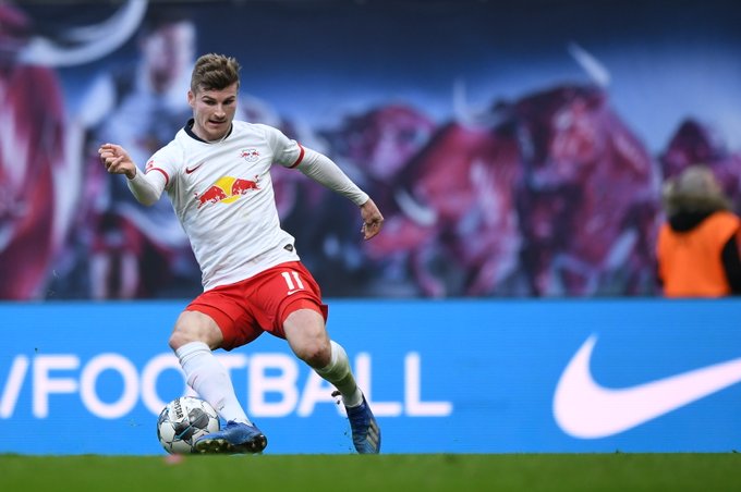 Liverpool berburu Timo Werner. (Foto: Twitter/@ 