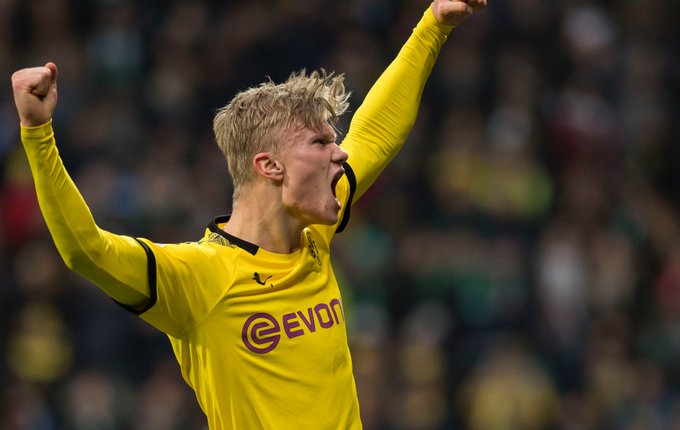 Braut Erling Haaland. (Foto: Twitter/@BVB)