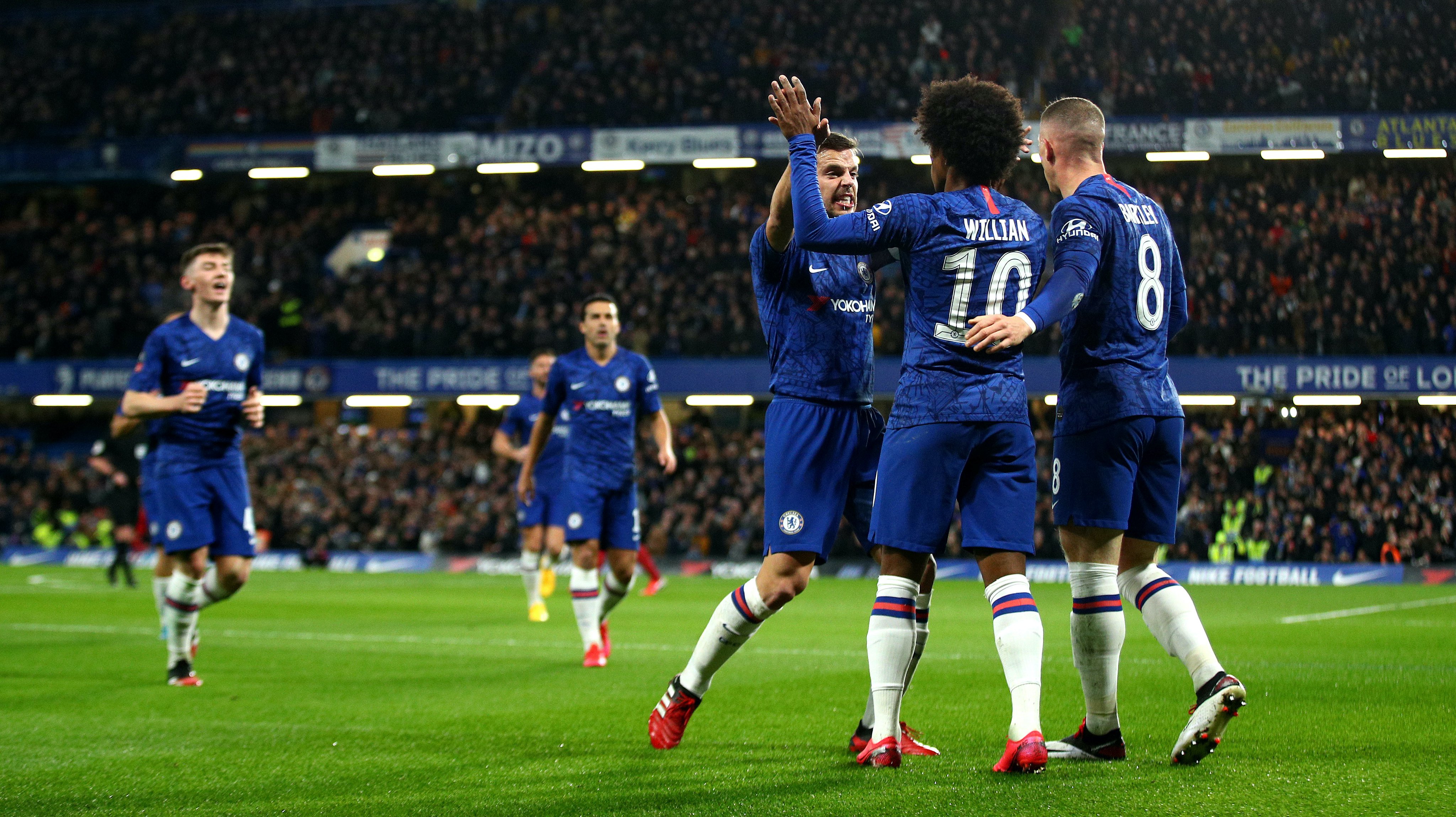 Chelsea ke perempat final Piala FA setelah tundukkan Liverpool. (Foto: Twitter/@ChelseFC)