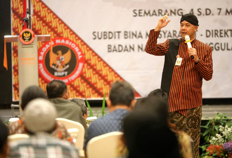 Gubernur Jawa Tengah Ganjar Pranowo. (Foto: Humas/Jawa Tengah)