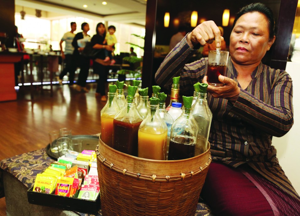 Jamu kampung menembus kota metropolitan dan menjadi buruan kalangan elit sebagai penangkal virus corona. (Foto: Istimewa)