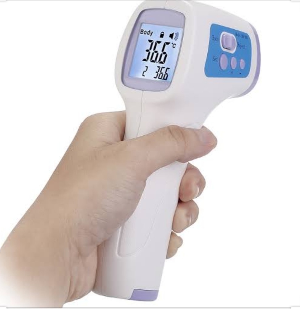 Thermometer Infrared gun yang disiapkan di acara Malam Anugerah Masjid 2020.