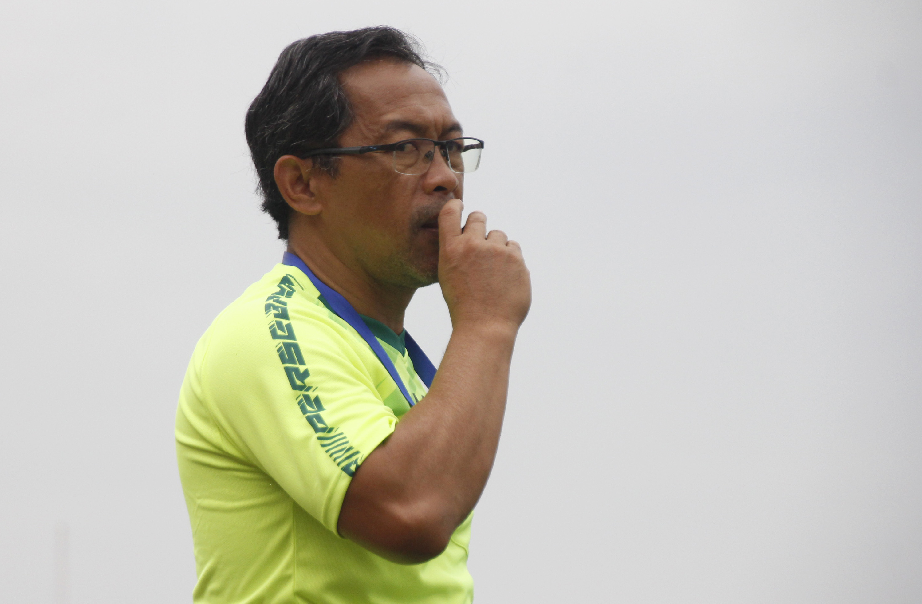 Pelatih Persebaya, Aji Santoso. (Foto: Fariz Yarbo/Ngopibareng.id)