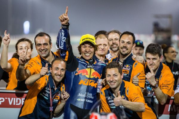 Tetsuta Nagashima, rider tim KTM Red Bull Ajo. (Foto: Twitter)