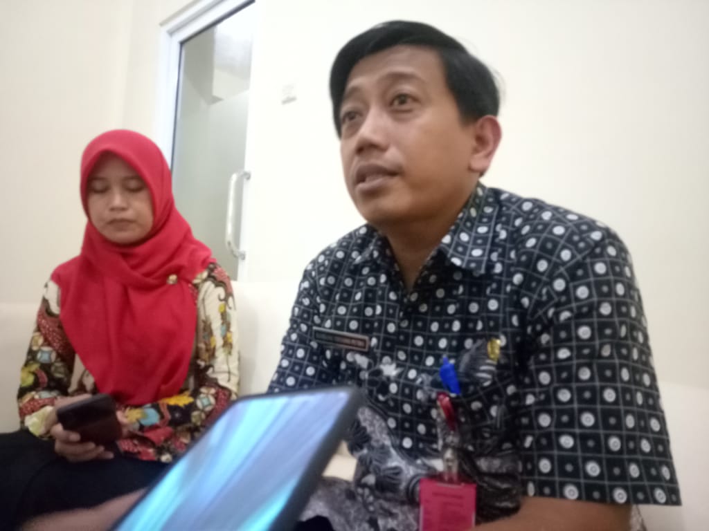 Plt kadinkes kabupaten kediri  Bambang Triyo Putro (foto: fendi/ngopibereng.id)