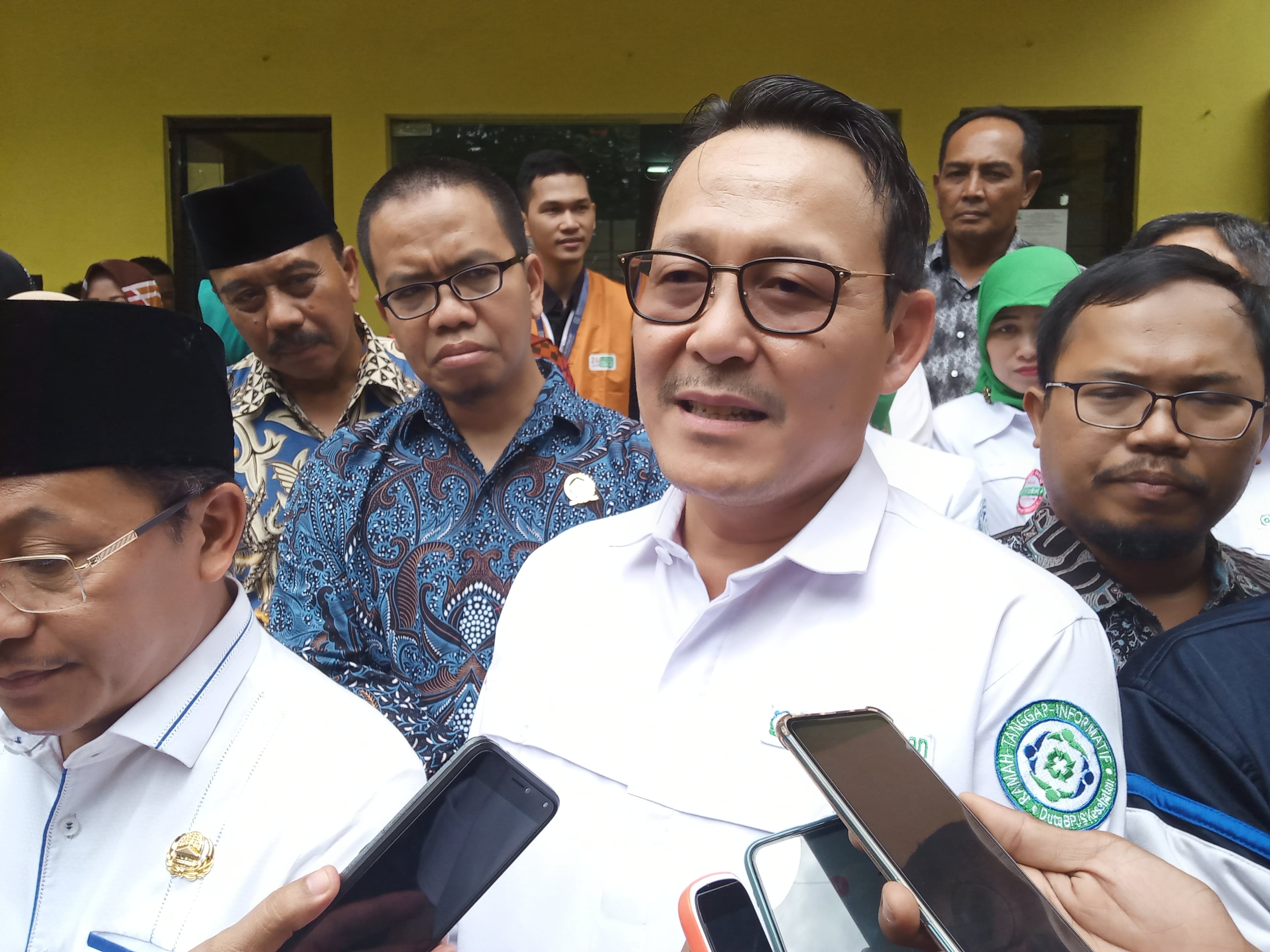 Dirut BPJS Kesehatan, Fachmi Idris saat berada di Kota Malang (Foto: Lalu Theo/Ngopibareng.id)