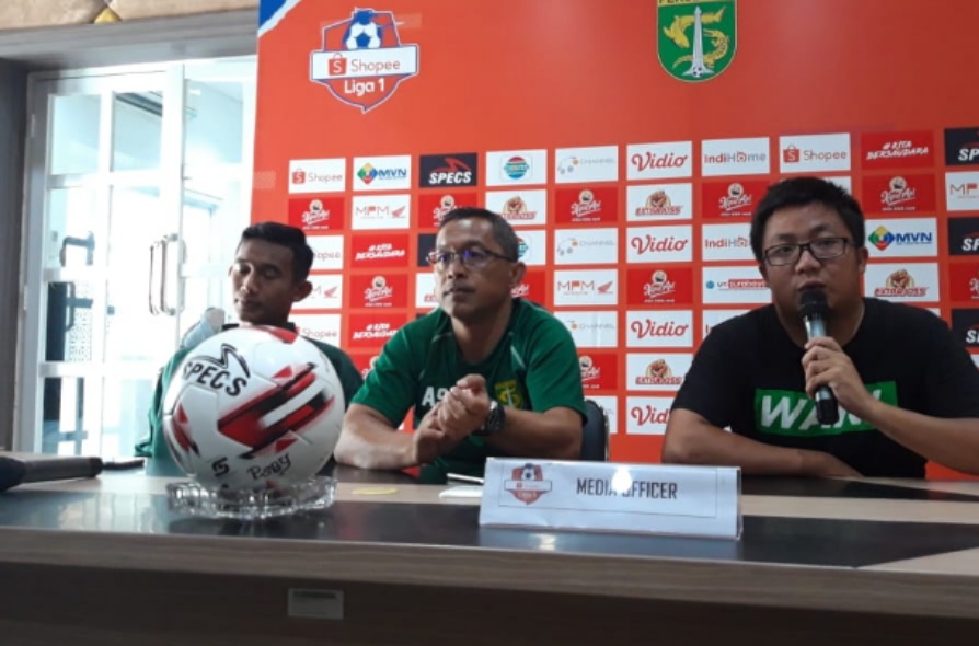 Pelatih Persebaya, Aji Santoso. (Foto: Fariz Yarbo/Ngopibareng.id)