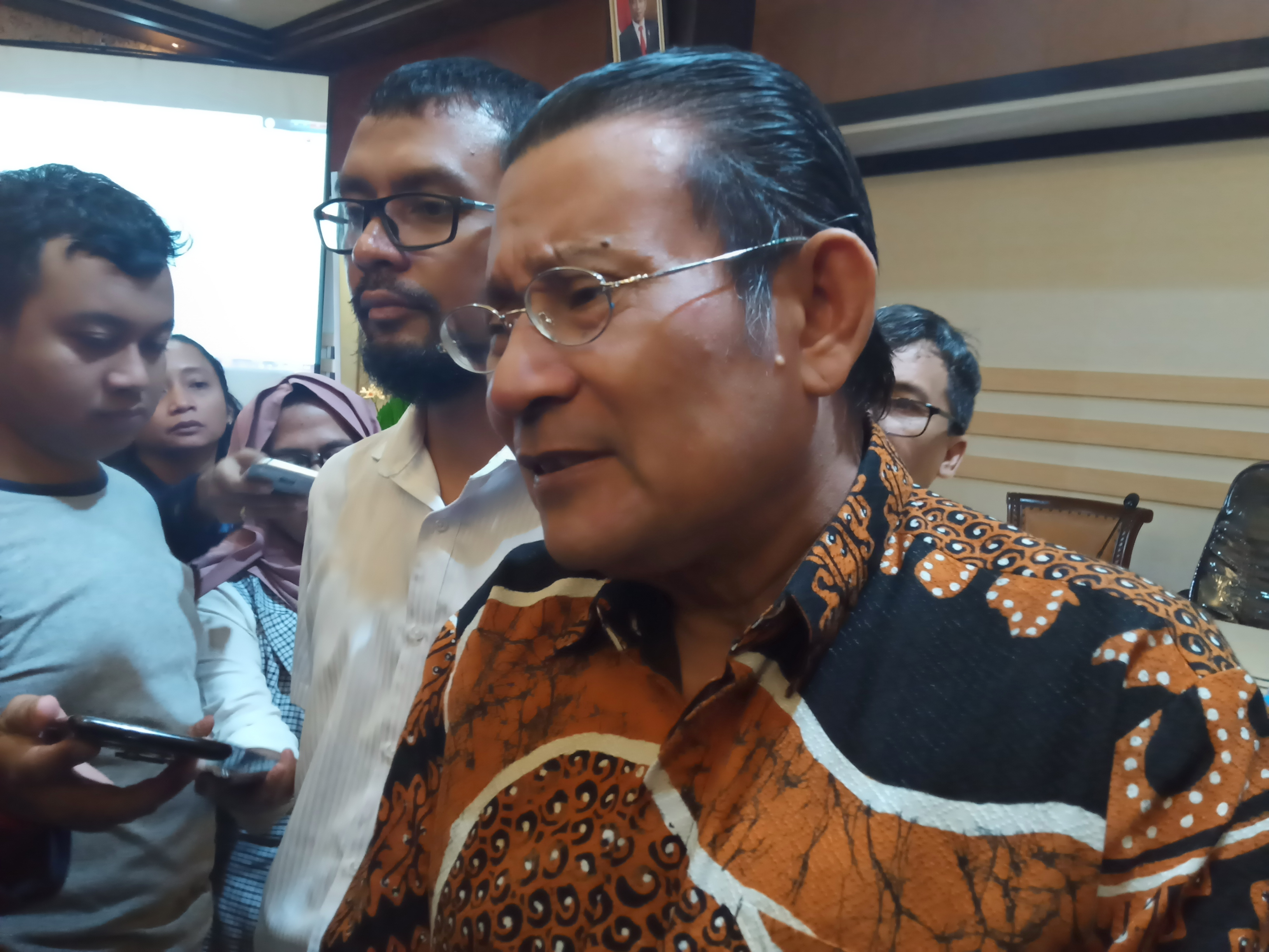 Rektor UB, Nuhfil Hanani ketika ditemui di Graha Rektorat UB (Foto: Lalu Theo/Ngopibareng.id)