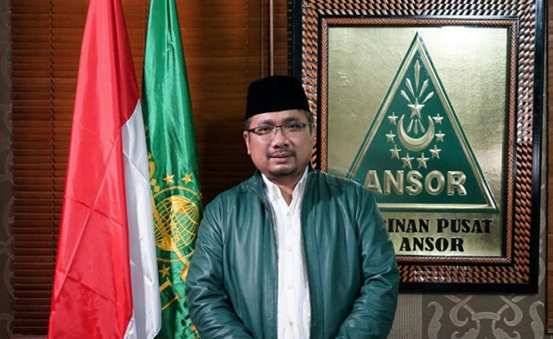 Ketua Umum Pimpinan Pusat Gerakan Pemuda Ansor Yaqut Cholil Qoumas. (Foto: Dok. GP Ansor)