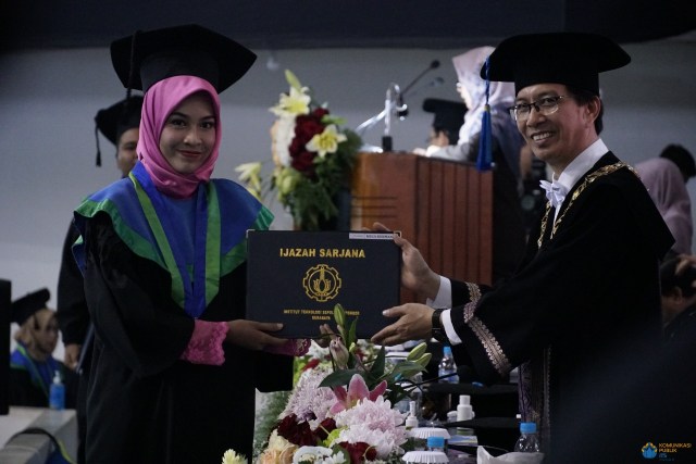 Wisuda hari pertama ITS, Sabtu, 14 Maret 2020. (Foto: Dok ITS) 