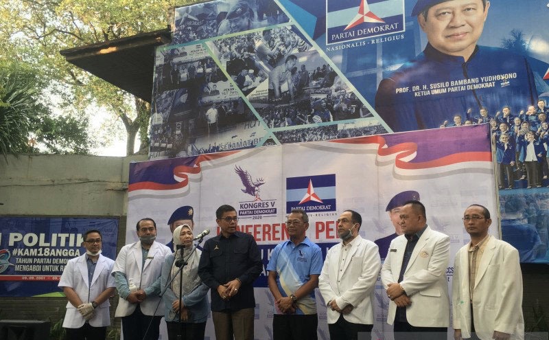 Kongres Partai Demokrat. (Foto: Antara)