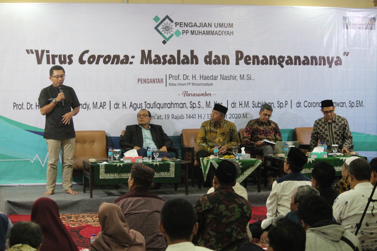 Ketua Majelis Pembina Kesehatan Umum (MPKU) Agus Syamsuddin. (Foto: MD for Ngopibareng.id) 