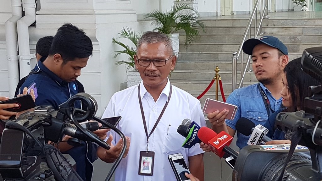 Jubir Indonesia untuk Penanganan Covid-19, Achmad Yurianto dalam keterangan persnya Selasa, 17 Maret 2020. (Foto: Kemenkes)