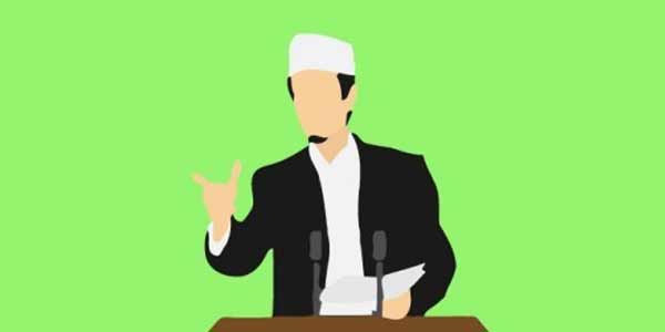 Seorang ustadz sedang berceramah. (Foto: Ilustrasi