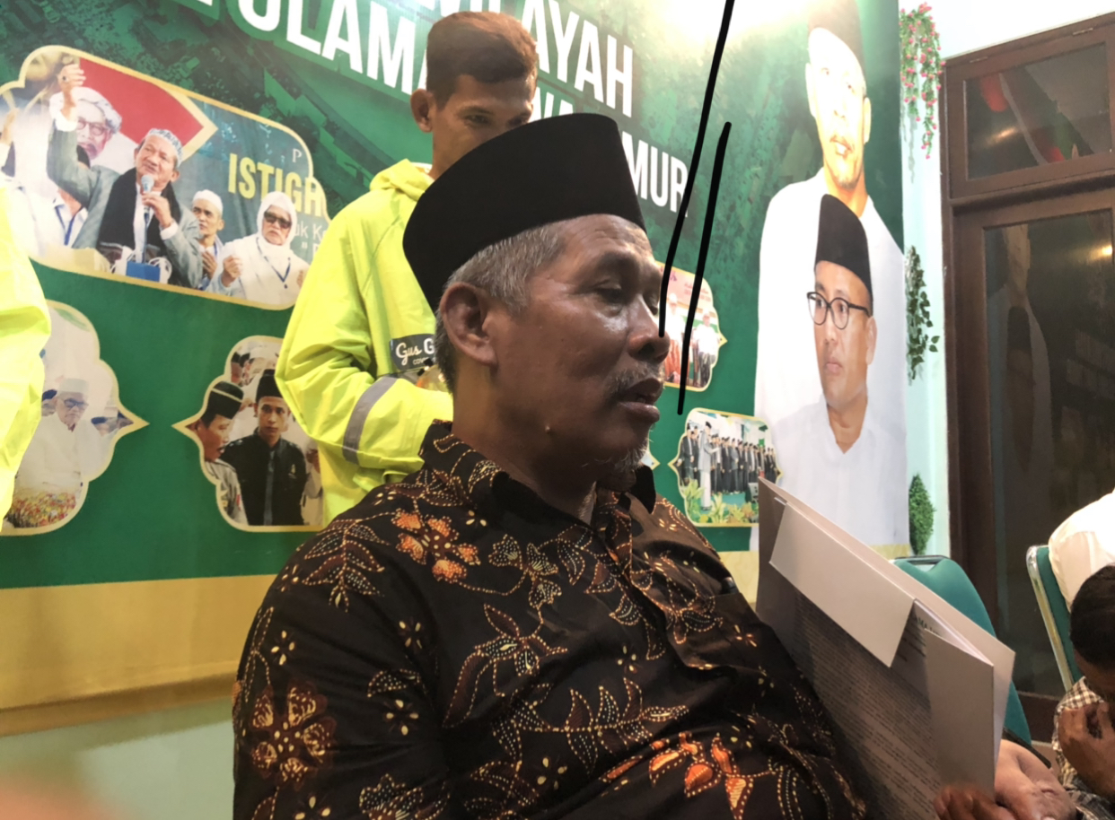 Ketua PWNU Jatim KH. Marzuki Mustamar. (Foto: Andhi Dwi/Ngopibareng.id)