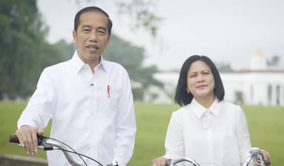 Presiden Joko Widodo (Jokowi) dan Ibu Negara Iriana Jokowi. (Foto: YouTube BPMI)