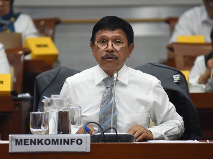 Menteri Komunikasi dan Informatika (Menkominfo) Johnny G. Plate. (Foto: Istimewa)