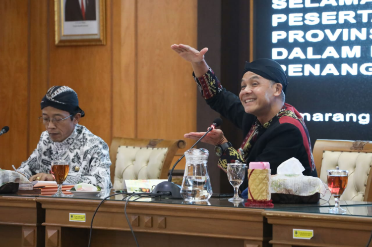 Gubernur Jawa Tengah Ganjar Pranowo. (Foto: Humas/Jawa Tengah)