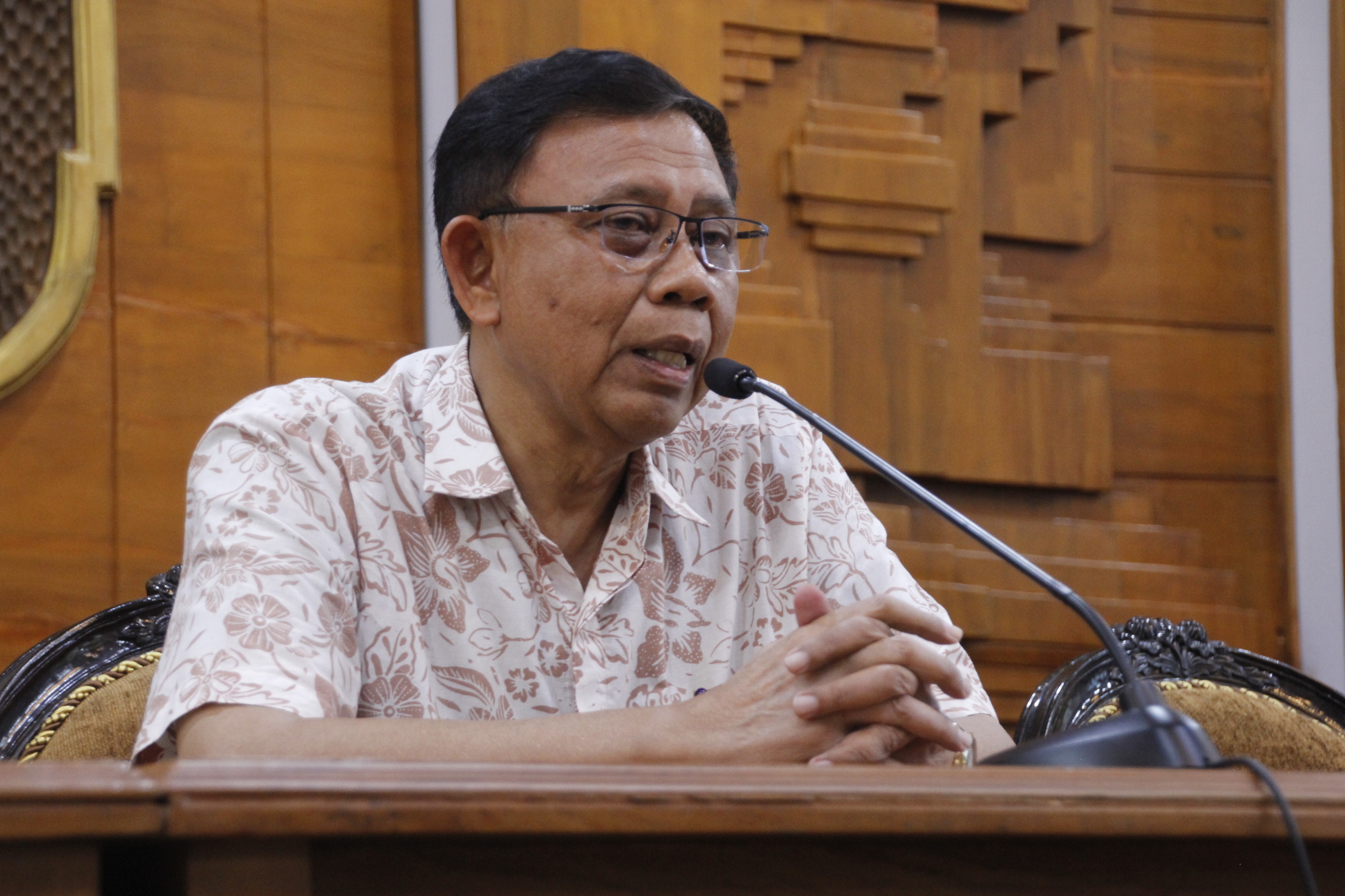 Ketua Tim Pinere RSUD Dr Soetomo, dr Soedarsono. (Foto: Fariz Yarbo/Ngopibareng.id)