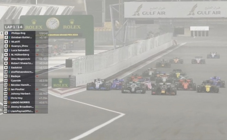 Balap Virtual F1. (Foto: Antara)