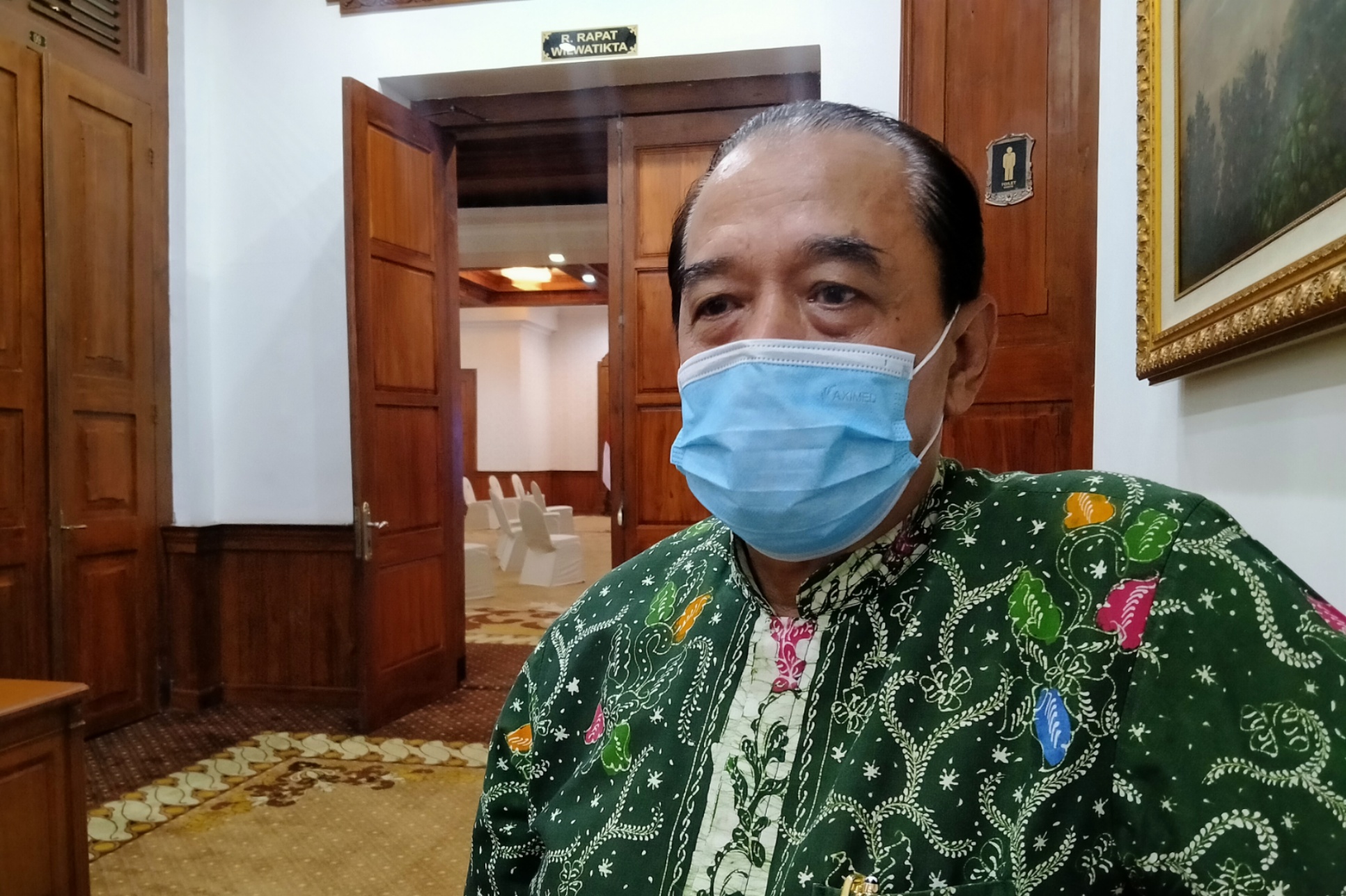 Ketua KONI Jatim, Erlangga Satriagung. (Foto: Fariz Yarbo/Ngopibareng.id)