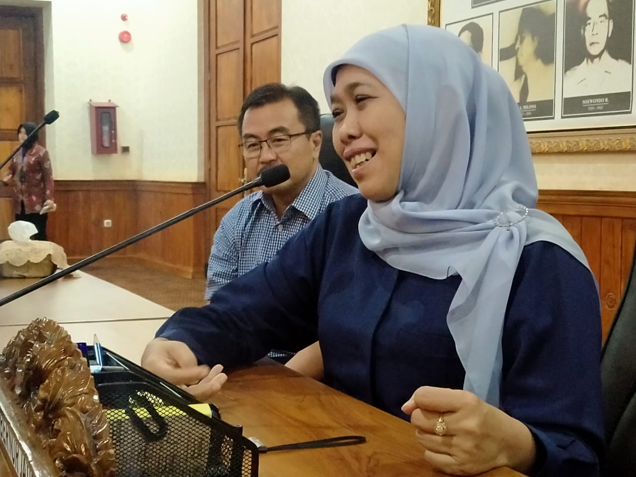 Gubernur Jatim, Khofifah Indar Parawansa. (foto: Fariz Yarbo/Ngopibareng.id)