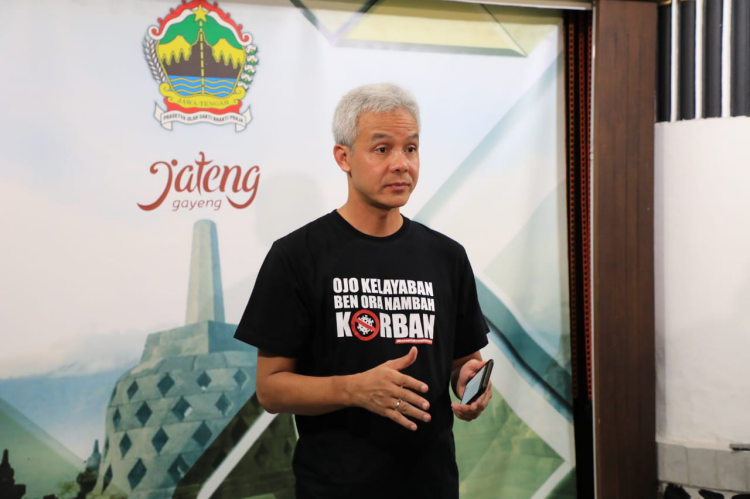 Gubernur Jawa Tengah Ganjar Pranowo. (Foto: Humas/Jawa Tengah)