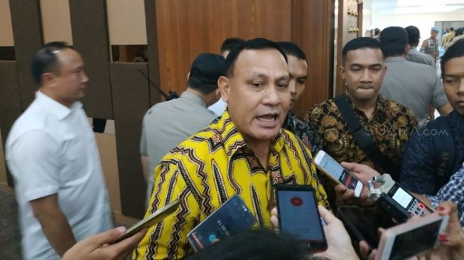 Ketua KPK Firli Bahuri di depan awak media. (Foto: Istimewa) 