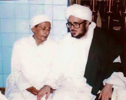 Sayid Muhammad al-Maliki bersama Habib Luthfi bin Yahya Pekalongan.  (Foto: Istimewa)