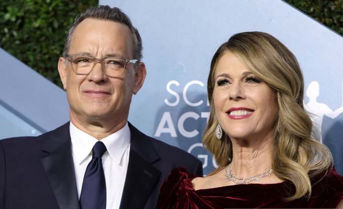 Tom Hanks dan istrinya Rita Wilson. (Foto:Antara/Reuters)