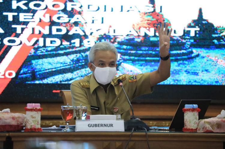 Gubernur Jawa Tengah Ganjar Pranowo. (Foto: Humas/Jawa Tengah)