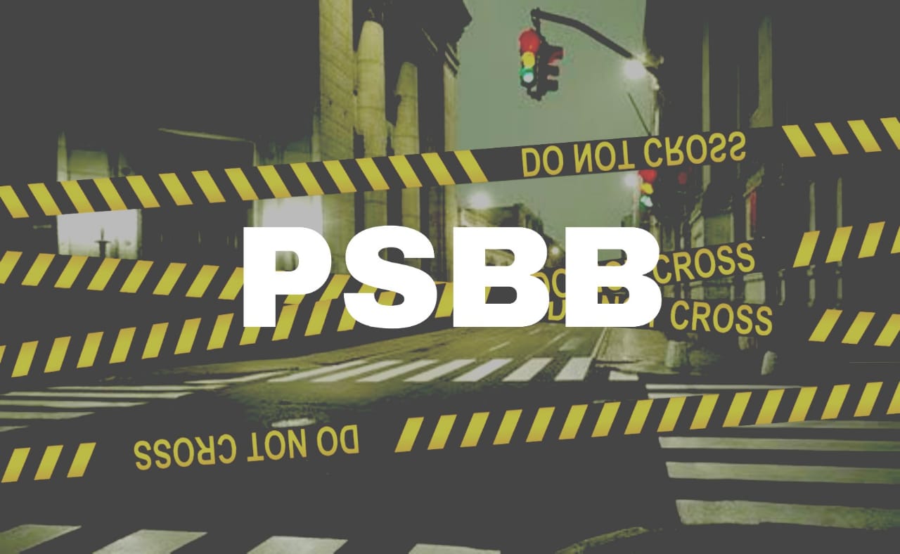 PSBB Jakarta. (Ilustrasi: Fa Vidhi/Ngopibareng.id)