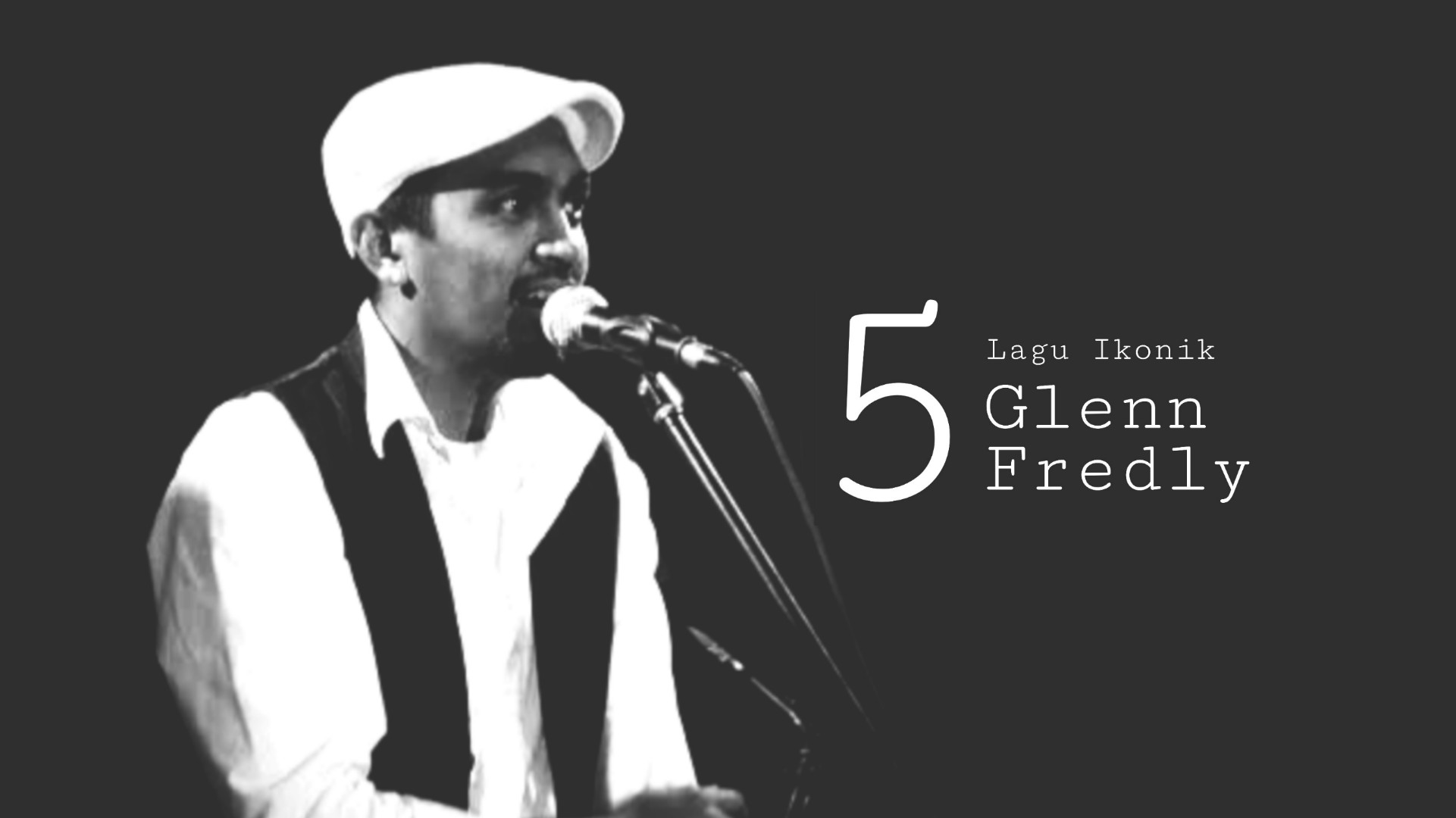 Ilustrasi musisi Glenn Fredly, lahir 30 September 1975 - meninggal 8 April 2020. (Grafis: Fa Vidhi/Ngopibareng,id)