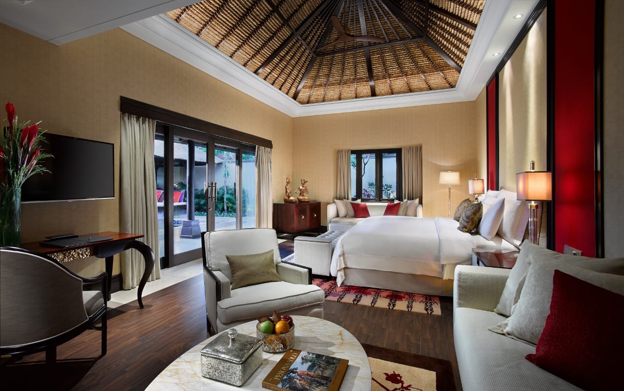 Salah satu area kamar di The Trans Resort Bali Villa.