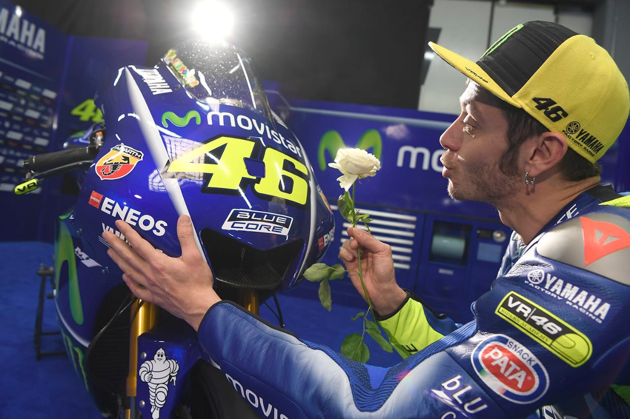 Valentino Rossi. (Foto: Twitter/@ValeYellow46)