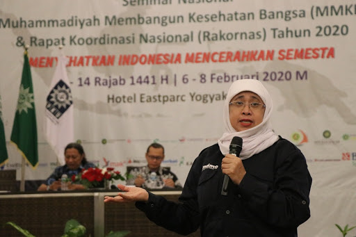 Wakil Ketua Muhammadiyah Covid Command Centre (MDMC) Rachmawati Hussein. (Foto: muhammadiyah.or.id) 