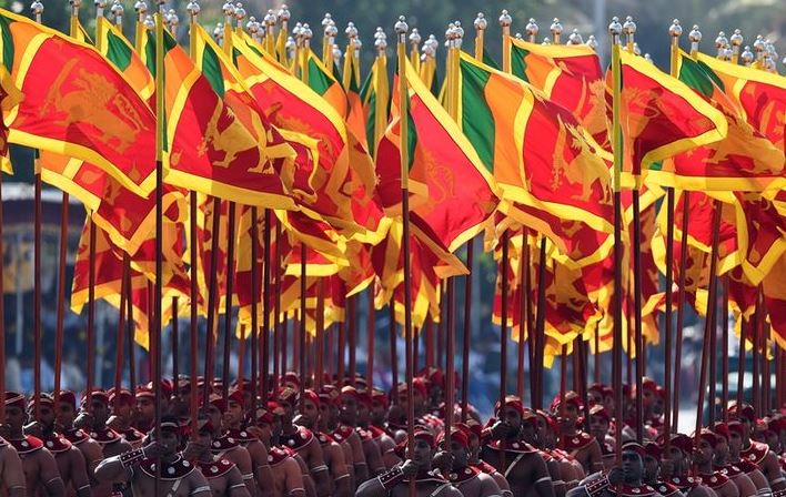 Ilustrasi bendera negara Sri Lanka. (Foto: Google)