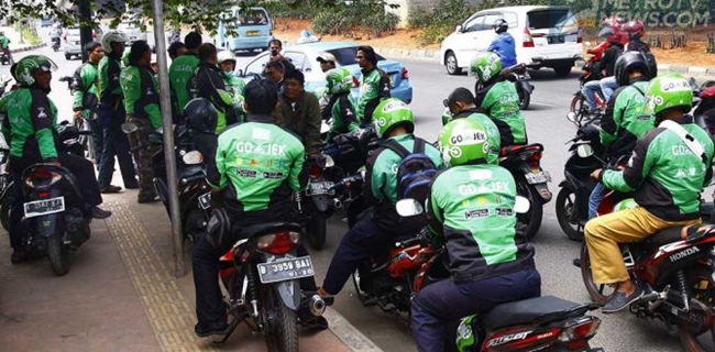 Driver ojek online atau ojol. (Foto: Istimewa)