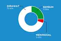 Grafik angka sembuh covid-19 di Jatim. (Foto: Pemprov Jatim)