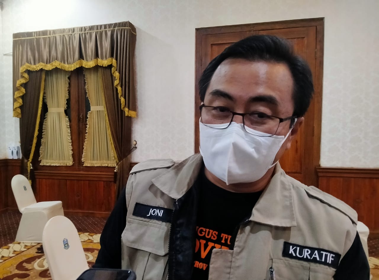 Koordinator Rumpun Kuratif Gugus Tugas Percepatan Penanganan Covid-19, dr Joni Wahyuadi. (Foto: Fariz Yarbo)