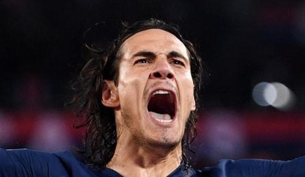 Penyerang PSG, Edinson Cavani. (Foto: Twitter/@ECavaniOfficial) 