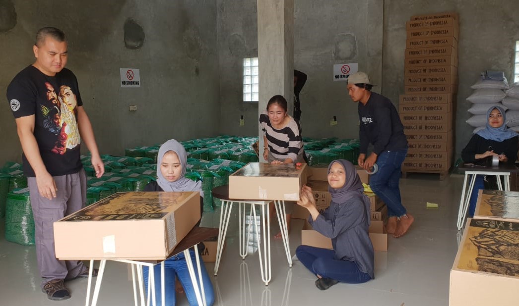 Salah satu usaha penerima permodalan (KUR) dari BNI. (Foto: Humas/BNI)